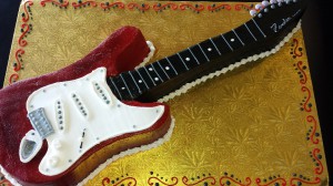 Guitar Cake Buttercream